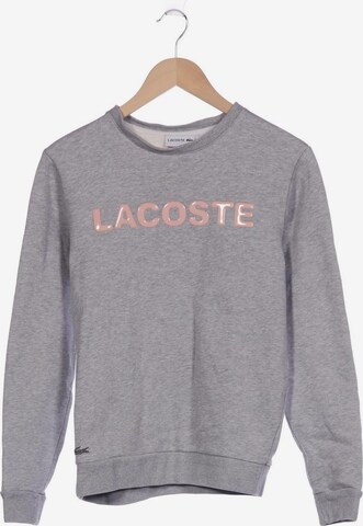 LACOSTE Sweatshirt & Zip-Up Hoodie in XS in Grey: front