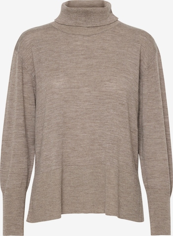 Pull-over 'Sadie' PULZ Jeans en marron : devant