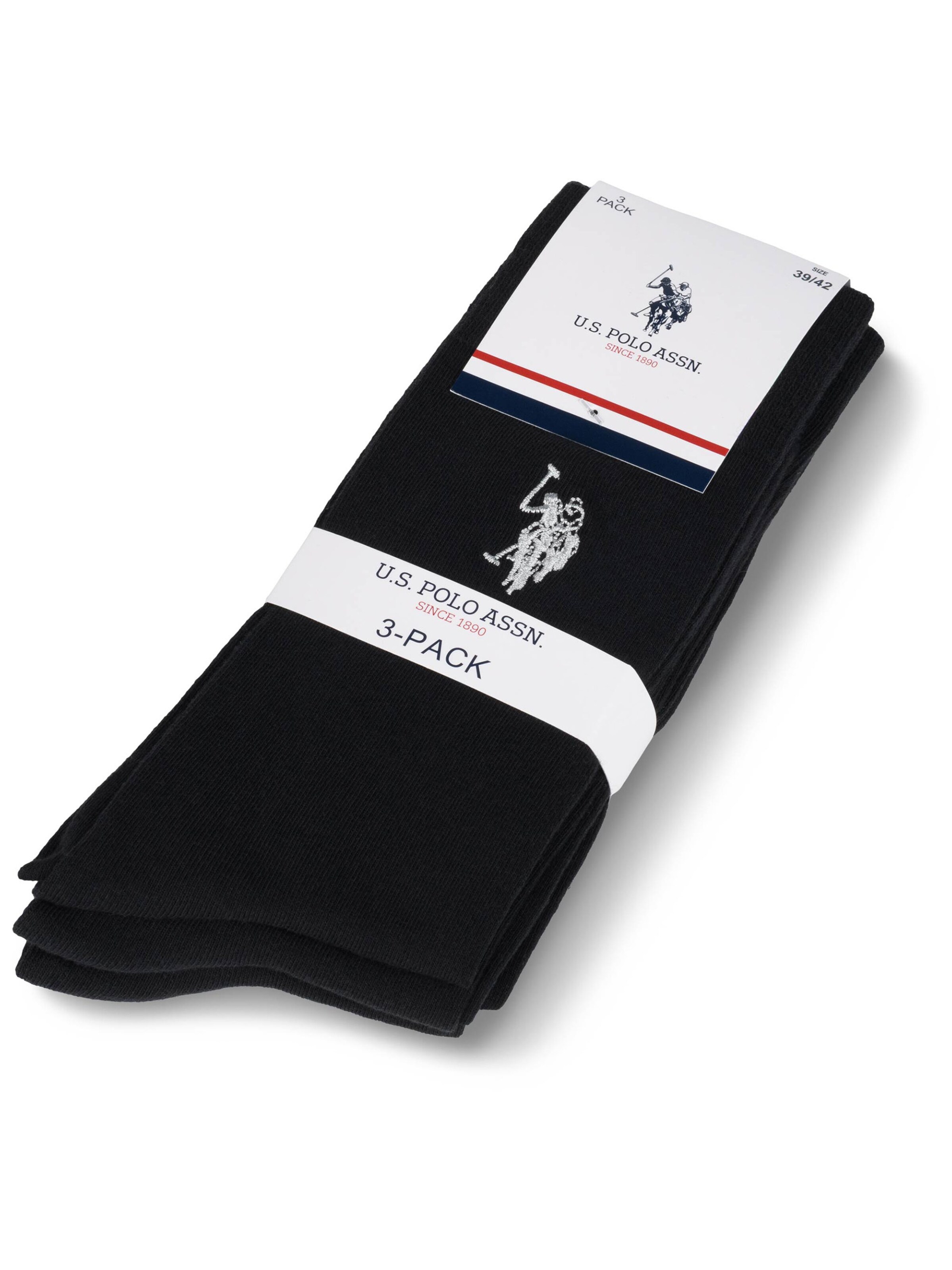 Chaussettes U.S. POLO ASSN. en noir