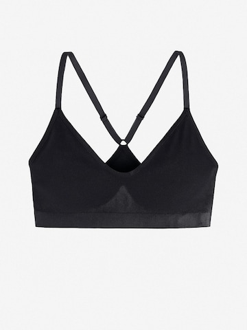 Dorina Bustier BH 'Revive' in Schwarz: Vorderseite