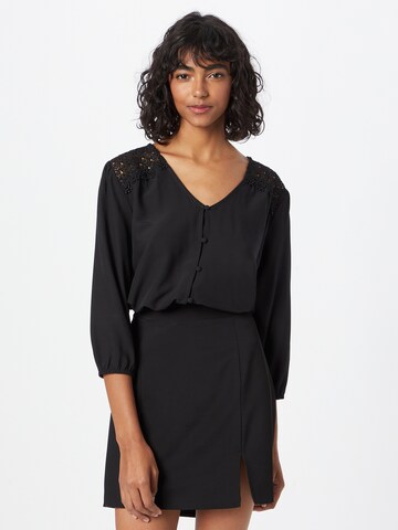 ABOUT YOU Blouse 'Gianna' in Zwart: voorkant