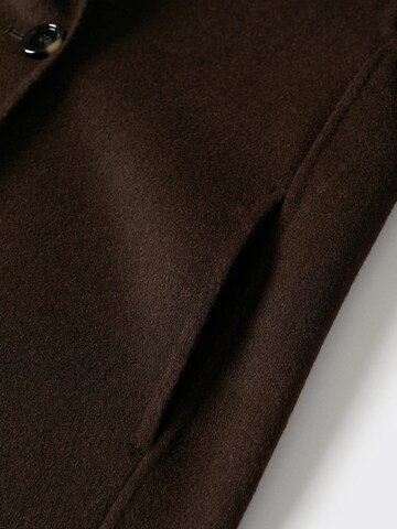 MANGO Between-Seasons Coat 'Picarol' in Brown