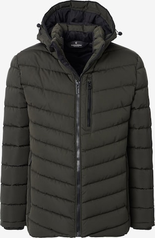 CASAMODA Between-season jacket 'Basic' in Green: front