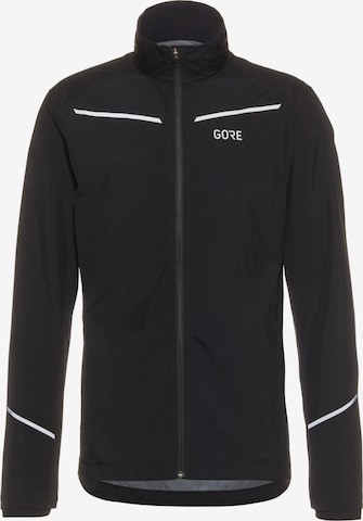 GORE WEAR Athletic Jacket 'R3 Infinium Partial' in Black: front