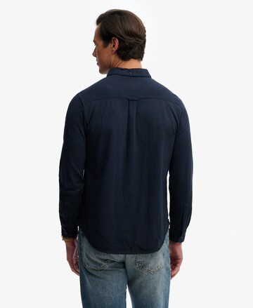 Coupe regular Chemise Superdry & Co en bleu