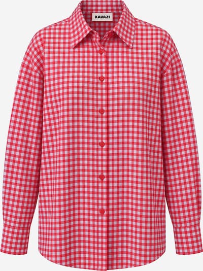 KAVAZI Blouse in XS in Cherry red / White, Item view