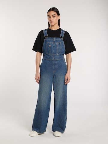 DICKIES Свободный крой Джинсовый комбинезон 'Mechanic' в Синий: спереди