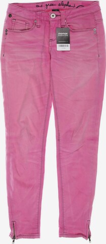 ONE GREEN ELEPHANT Jeans in 24-25 in Pink: front