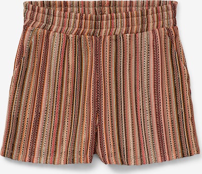 Vero Moda Petite Housut 'VMDEMI' värissä beige / hummeri / vaaleanpunainen / valkoinen, Tuotenäkymä