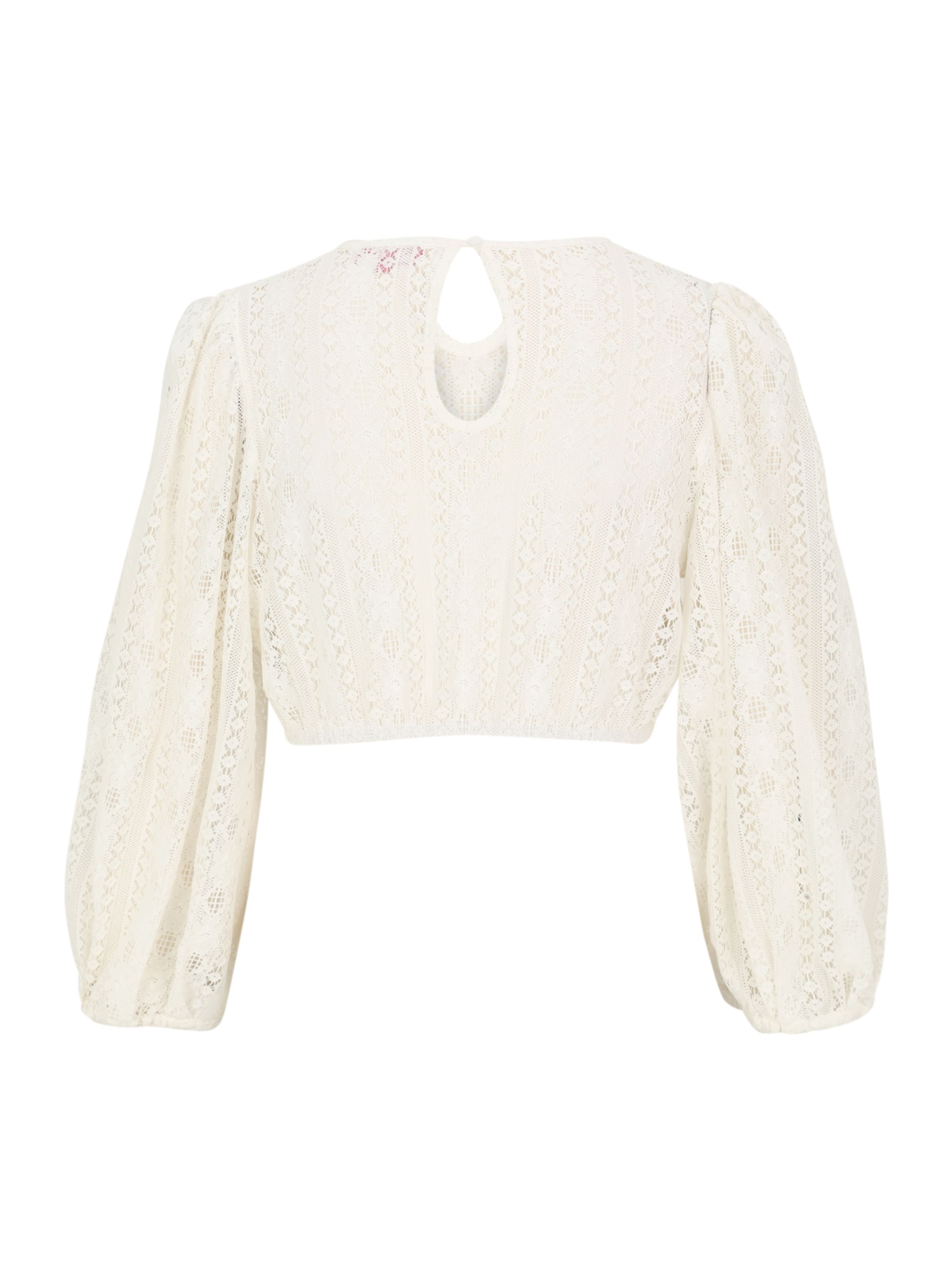 Bluză tradițională (Oktoberfest) de la Krüger Madl pe bej