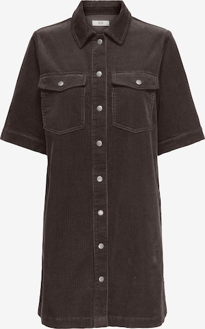 JDY Shirt dress 'JDYSHIRAZ' in Brown: front