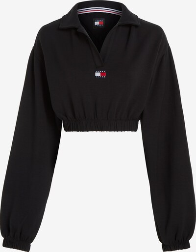 Tommy Jeans Sweatshirt 'Badge' in marine / rot / schwarz / weiß, Produktansicht