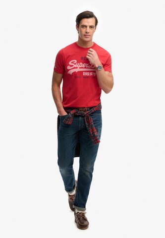 Superdry & Co T-Shirt in Rot