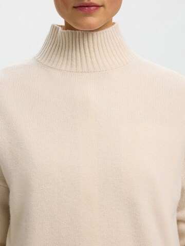 SELECTED Pullover 'SLFCILLE' in Weiß