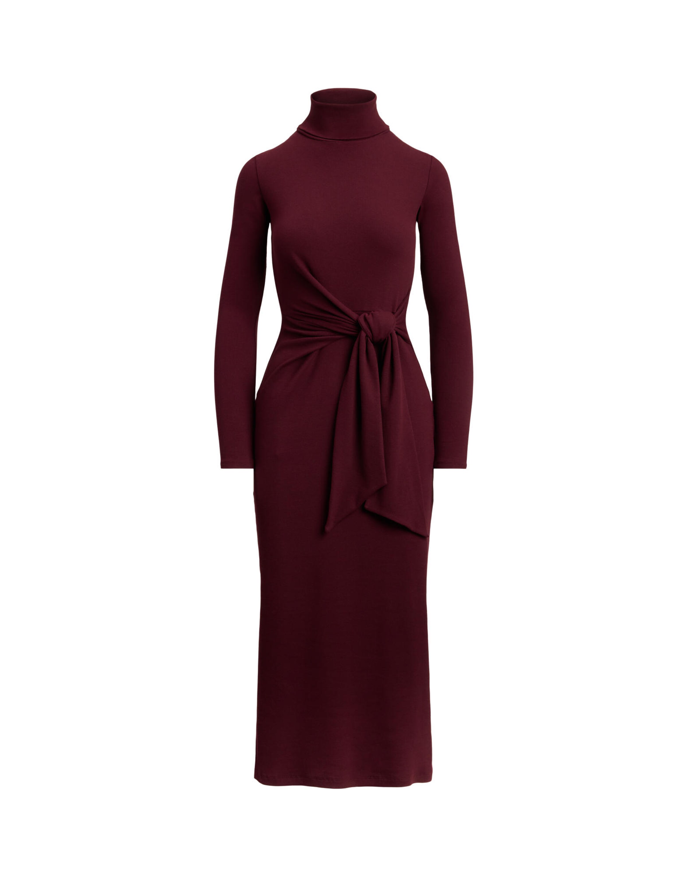 Lauren Ralph Lauren Petite Neulemekko koossa XXS-XS värissä viininpunainen, Tuotenäkymä