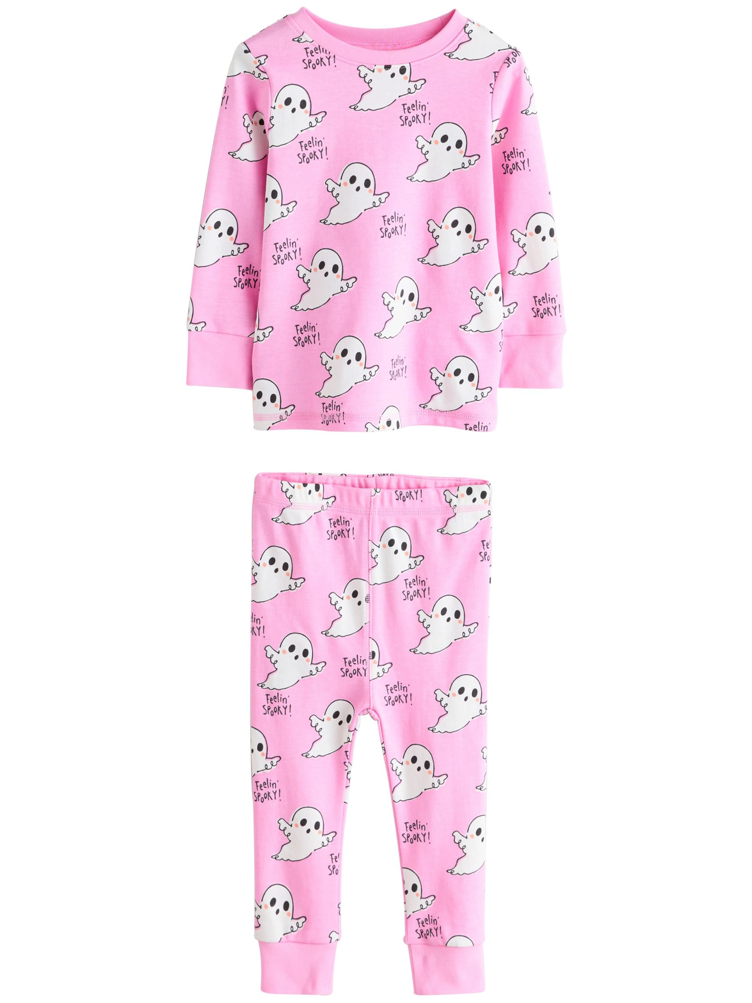 Next Yöpuku &#x27;Halloween&#x27; värissä vaaleanpunainen: etupuoli