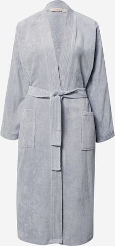 rosemunde Bathrobe long in Grey: front