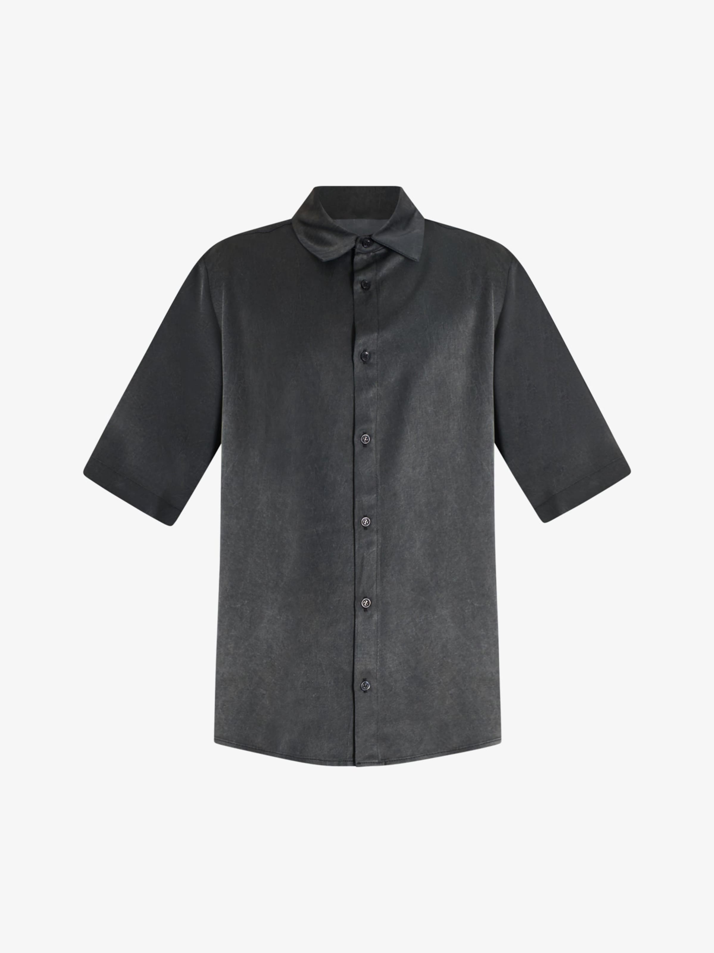 Coupe regular Chemise Yes London en noir