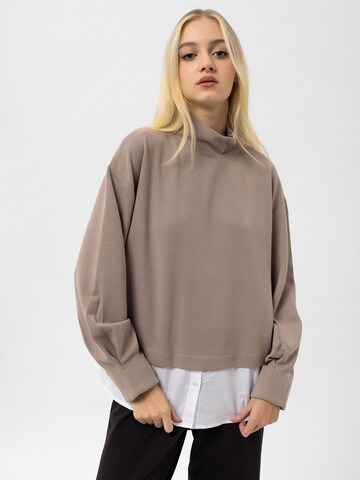 Pullover di Anou Anou in rosa: frontale