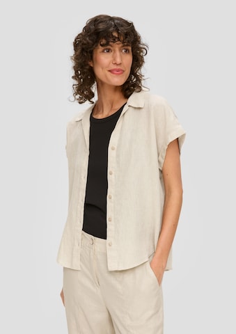 s.Oliver Bluse in Beige: predná strana