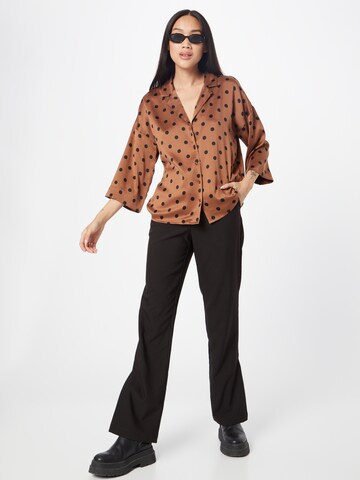 VERO MODA Blouse 'ESSI' in Brown