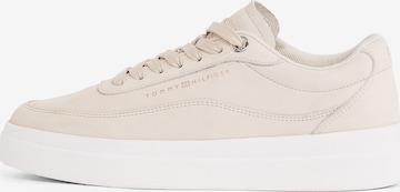 TOMMY HILFIGER Platform trainers in Beige: front