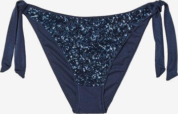CALZEDONIA Bikini Bottoms 'GLOWING SURFACE' in Blue: front