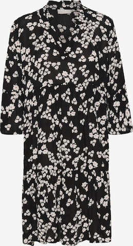 Kaffe Jurk 'Hera Amber' in Zwart: voorkant