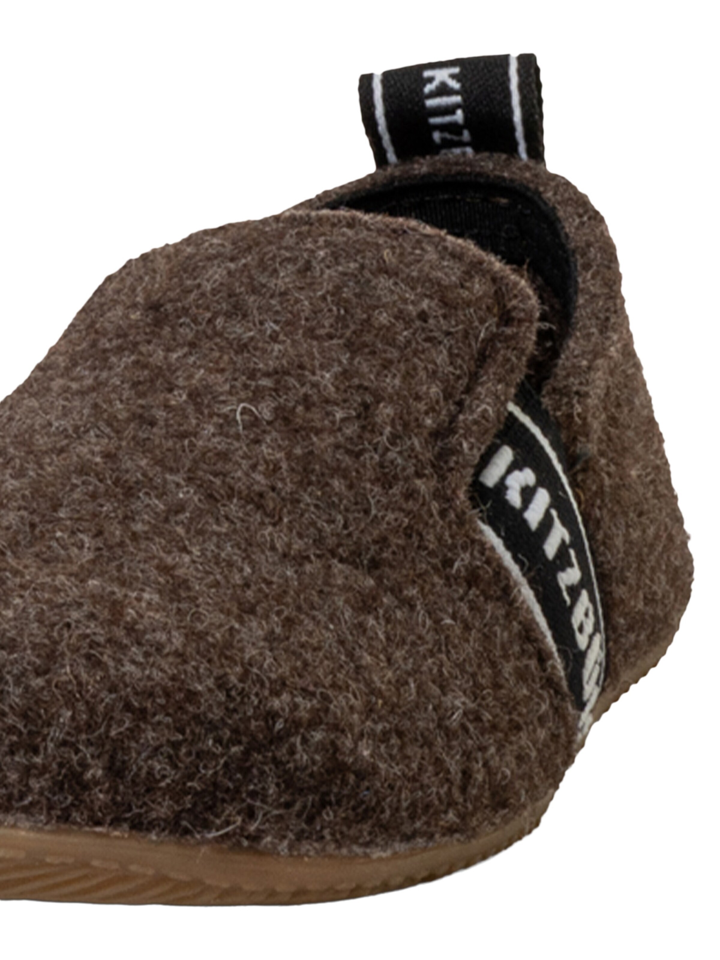 Living Kitzbühel Slipper 'T-Modell Filz' in Brown