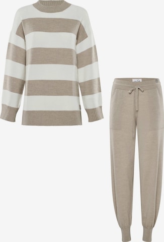 Tenue d'intérieur 'Felia & Bella' YOU LOOK PERFECT en gris : devant