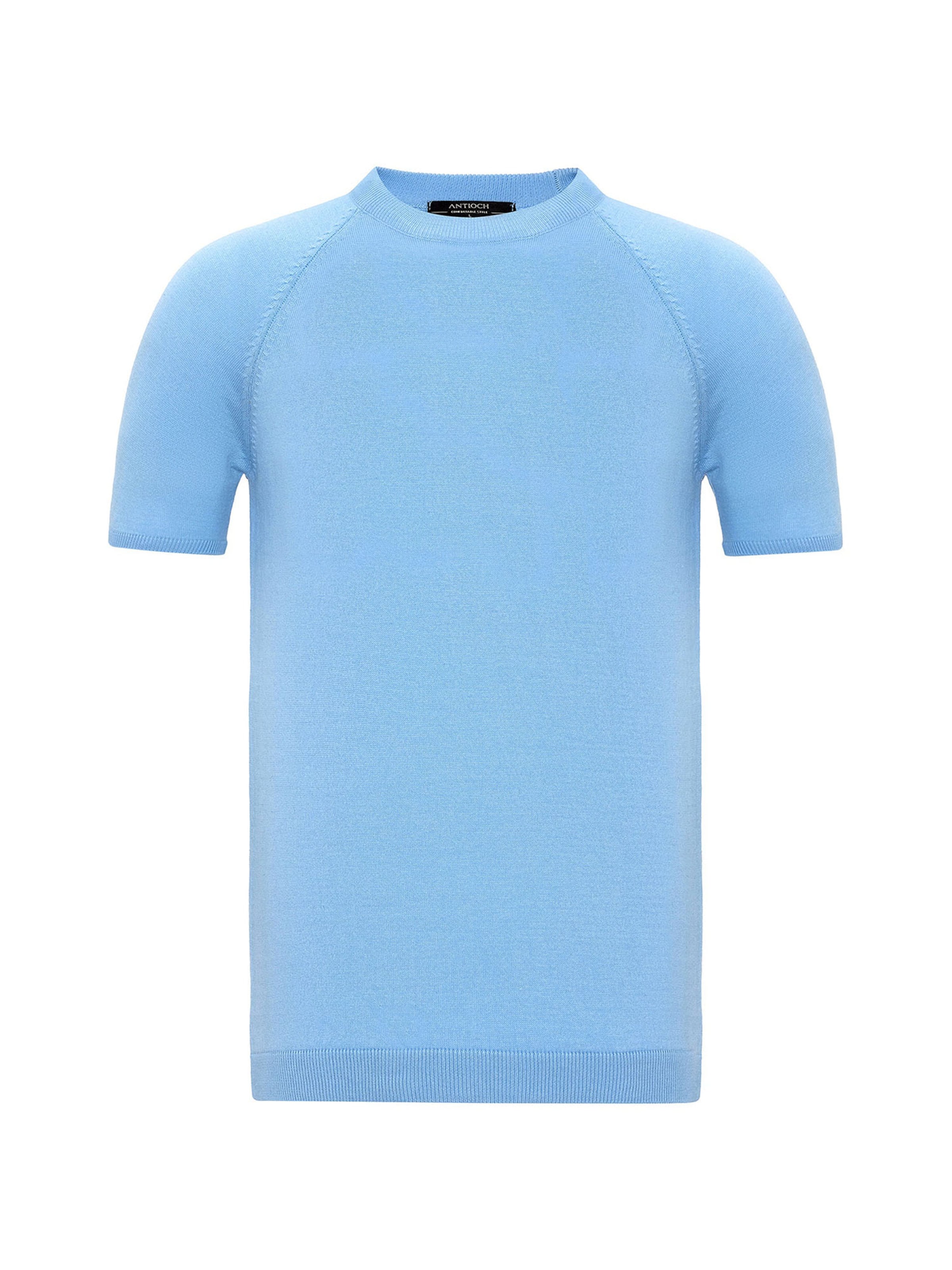 zils Antioch T-Krekls: no priekšpuses