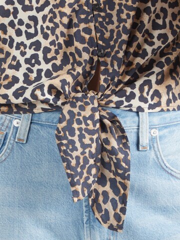 ONLY Bluse 'ONLNOVA' in Braun