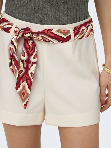 regular Pantaloni 'ONLADORA' di ONLY in bianco