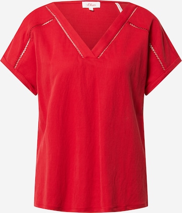 s.Oliver חולצות נשים באדום: מלפנים