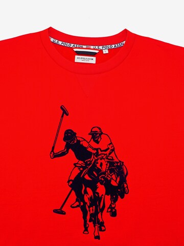 Sweat-shirt U.S. POLO ASSN. en rouge