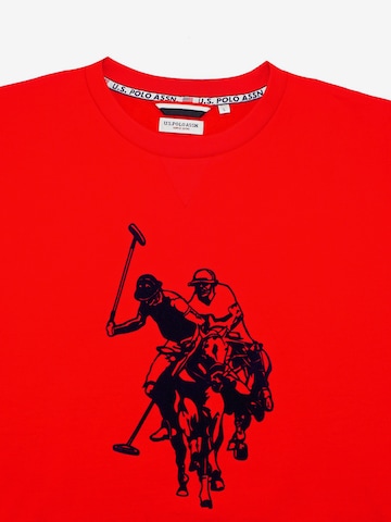 U.S. POLO ASSN. Sweatshirt in Red