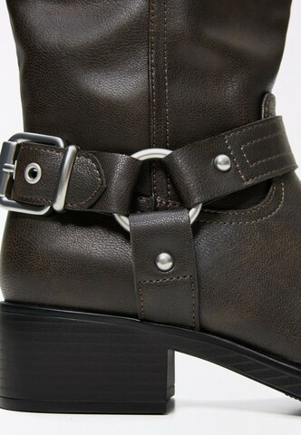 Stivale da cowboy di Bershka in marrone