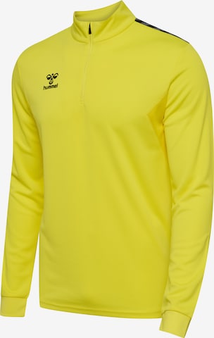 Sweat de sport 'AUTHENTIC' Hummel en jaune