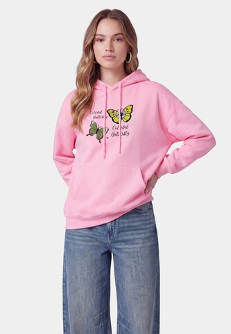 MYMO - Sudadera en rosa: frente