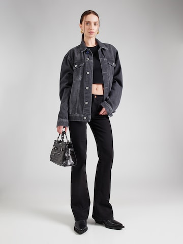 WRANGLER Flared Jeans 'MELODY' in Zwart