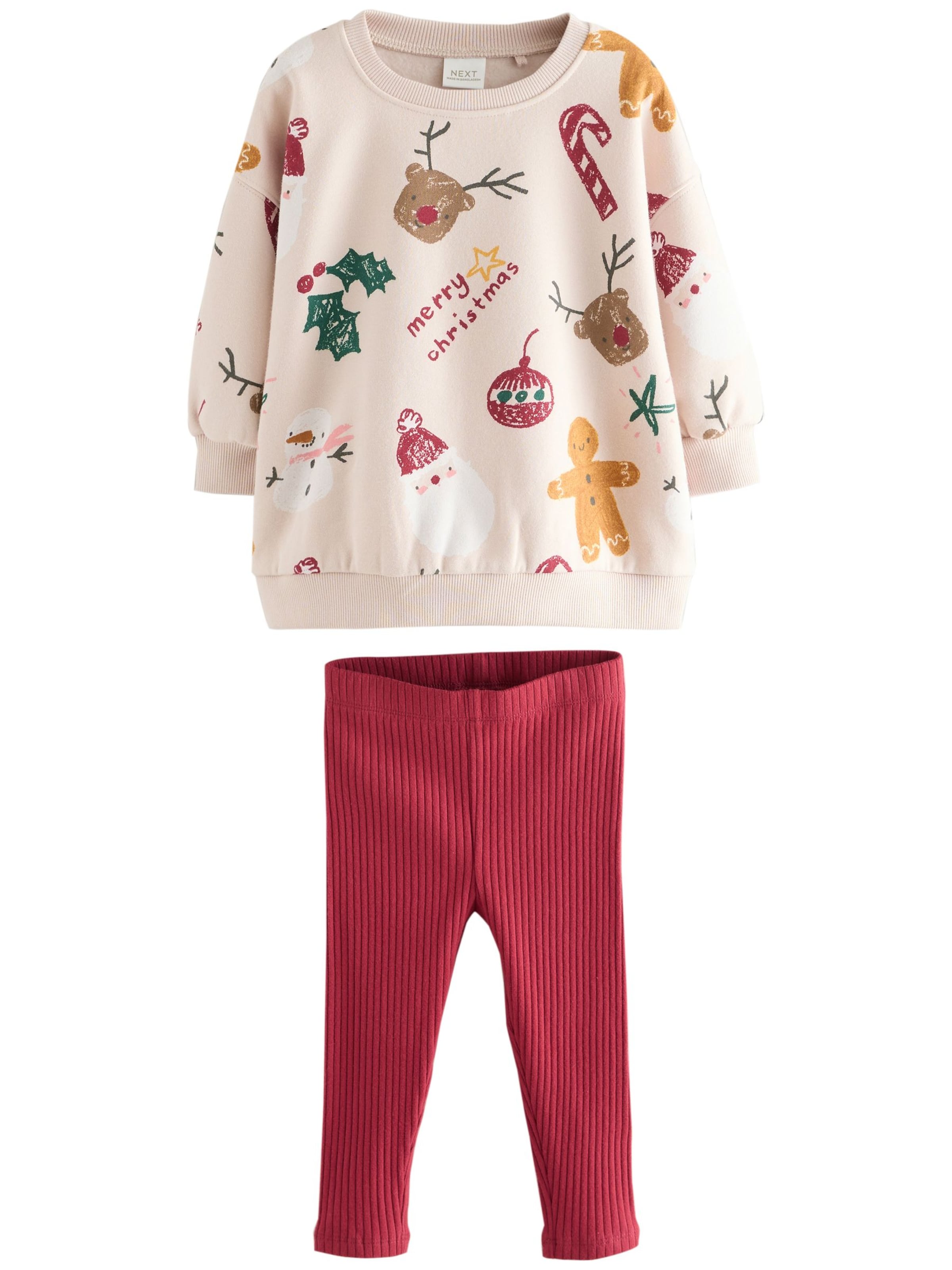 Next Set i beige: framsida