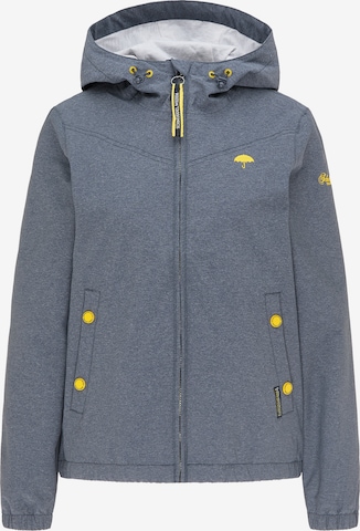 Schmuddelwedda Between-season jacket in Blue: front