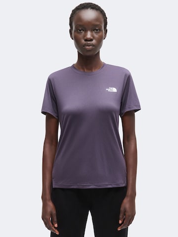 THE NORTH FACE Performance Shirt 'FLEX' in Purple: front