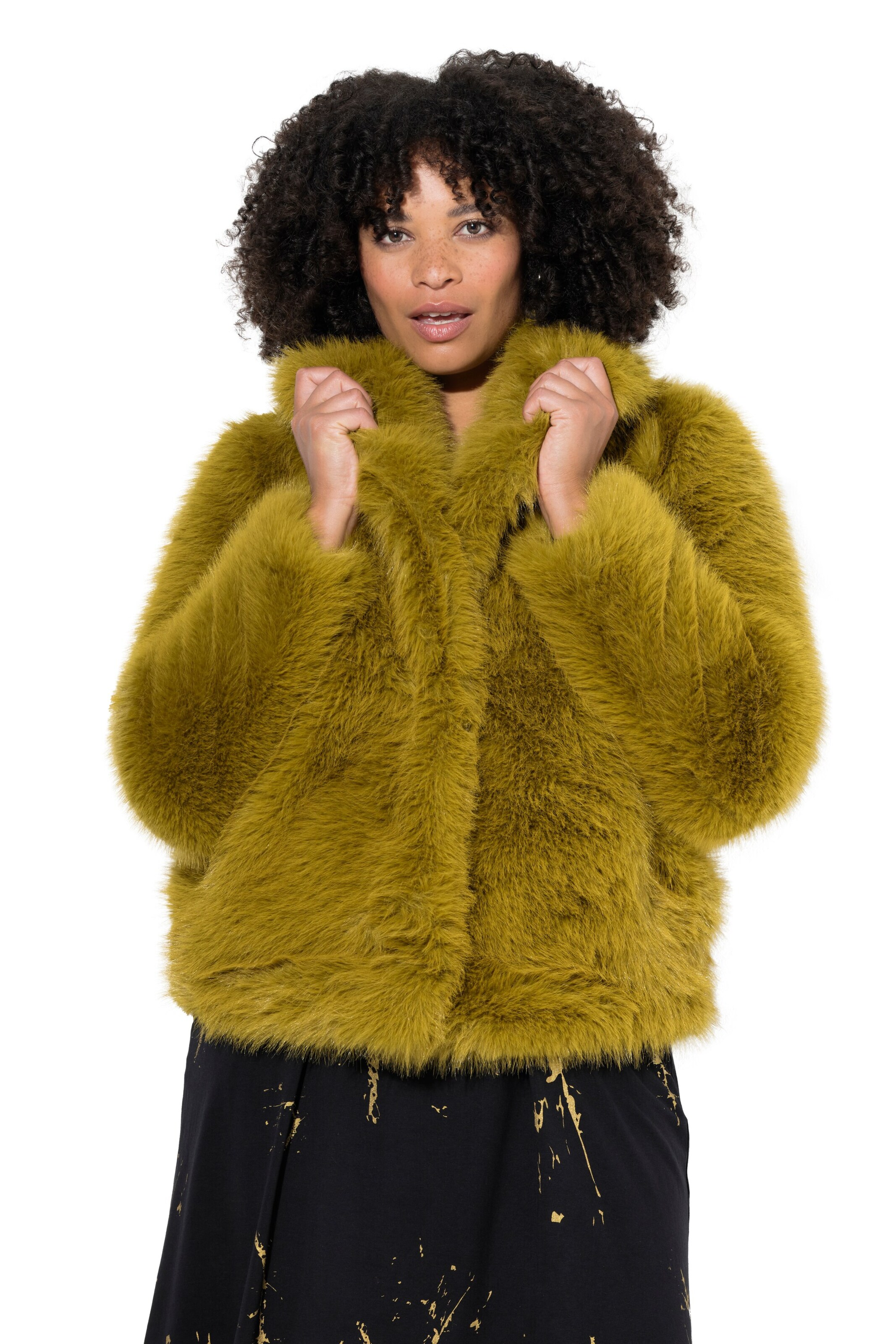 Angel of Style Between-season jacket in Yellow: front