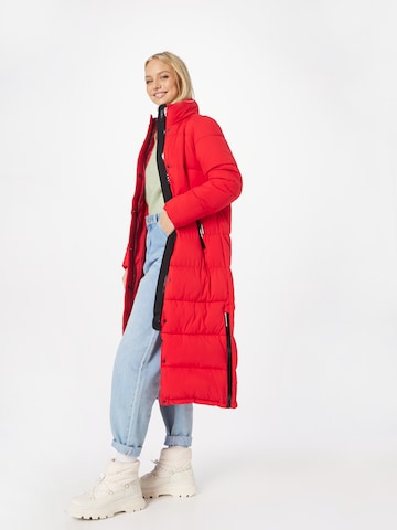 khujo Zimní kabát – červená