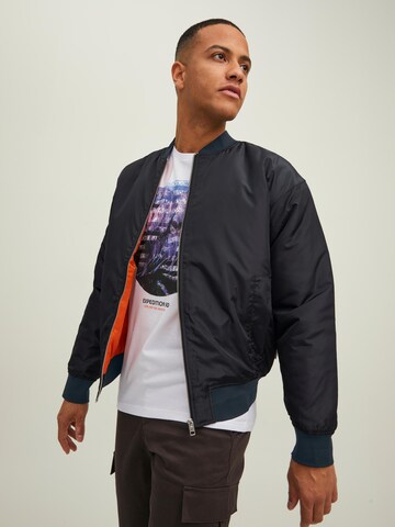 JACK & JONES سترة غير رسمية بلون أسود