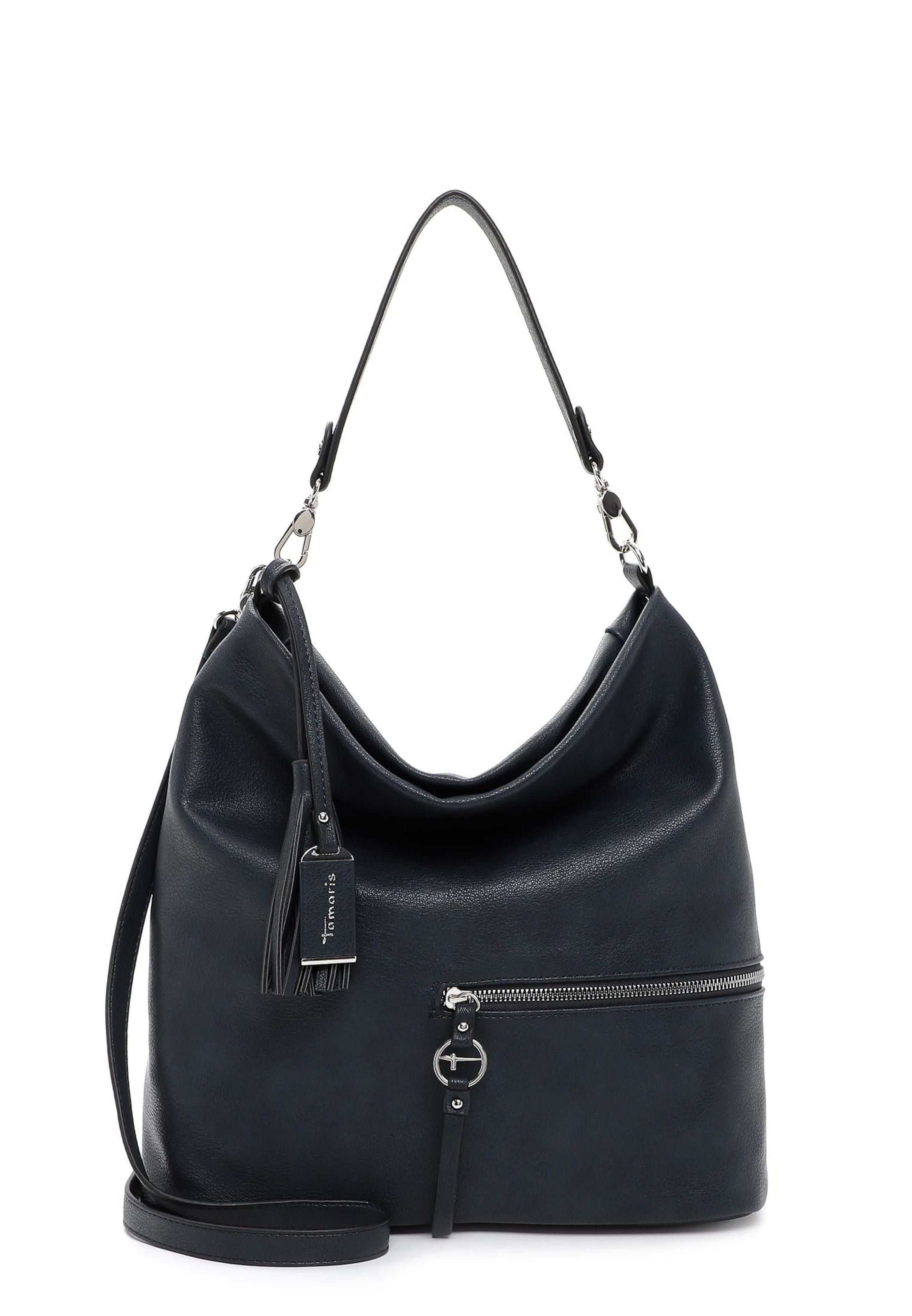 Borsa a spalla 'Nele' di Tamaris in blu: frontale