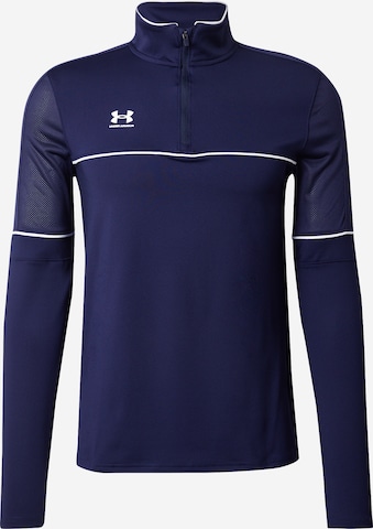 UNDER ARMOUR Λειτουργικό μπλουζάκι 'Challenger' σε μπλε: μπροστά