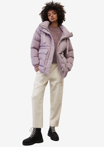 Marc O'Polo Zimní bunda – fialová