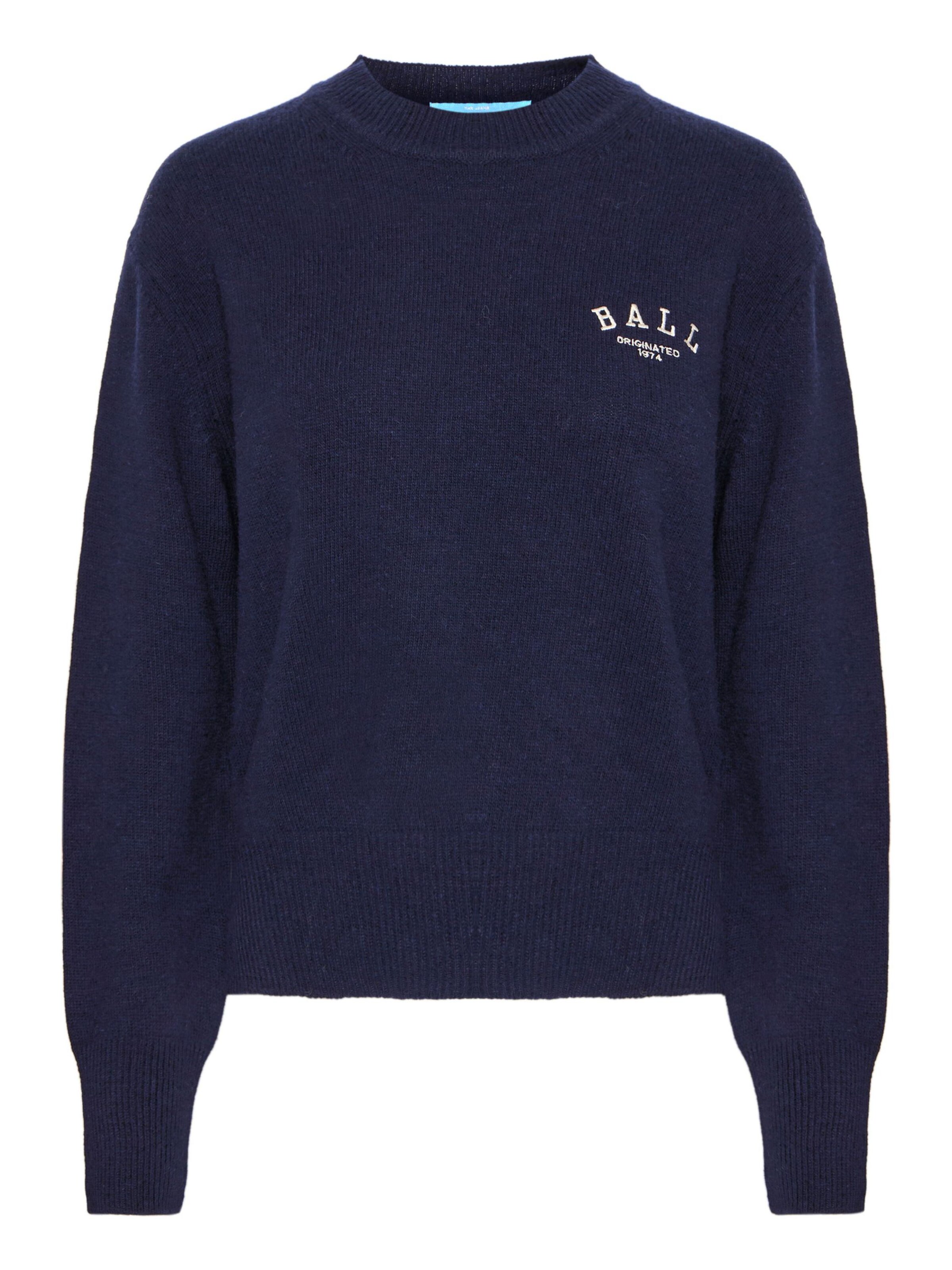 Pull-over 'Batardelli' Ball en bleu : devant